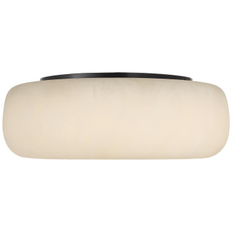 Formosa LED Flush Mount in Alabaster and Bronze (268|KW 4904ALB/BZ)