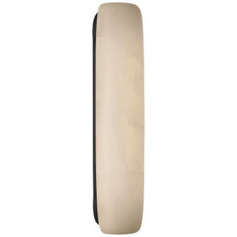 Formosa LED Wall Sconce in Alabaster and Bronze (268|KW 2670ALB/BZ)