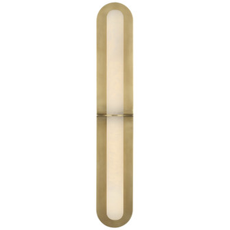Fosse LED Wall Sconce in Antique-Burnished Brass (268|KW 2002AB-ALB)