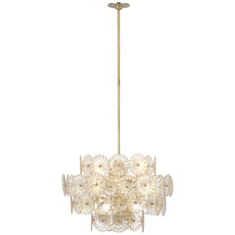Gianna LED Chandelier in Hand-Rubbed Antique Brass (268|JN 5035HAB-GF)