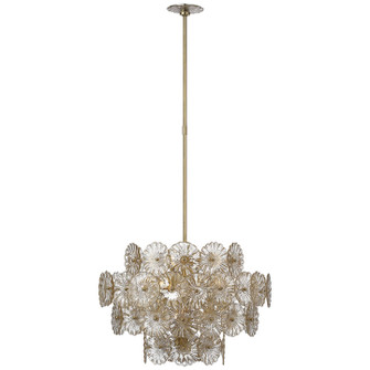 Gianna LED Chandelier in Polished Nickel (268|JN 5035PN-CG) Gianna LED Chandelier in Polished Nickel (268|JN 5035PN-CG)