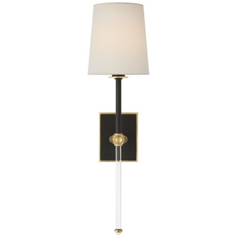 Lucia LED Wall Sconce in Matte Black and Crystal (268|JN 2052MBK/CG-L-CL)