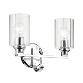 Gioe Two Light Bath in Chrome (12|55225CHFLU)