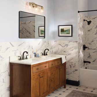 Marant Three Light Bath in Champagne Bronze (12|55216CPZWTR)