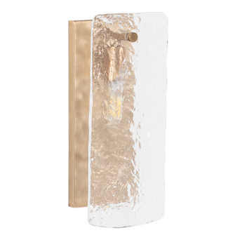 Augusta Wall Sconce in Antique Brass/Cast Glass (550|SCH-175675)