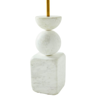 Gia Two Light Floor Lamp in Brass/Marble (550|SCH-175234)