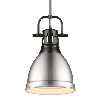 Duncan One Light Pendant in Matte Black (62|3604-S BLK-PW)