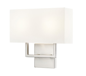 Saxon Two Light Wall Sconce in Brushed Nickel (224|815-2S-BN)