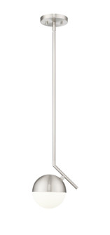 Realm Sphere One Light Pendant in Brushed Nickel (224|7517P7-BN)