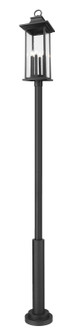 Tiberius Six Light Outdoor Post Mounted Fixture in Black (224|5017PHXLR-5010P-BK)