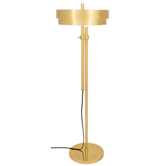 Elliott LED Floor Lamp in Modern Brass (165|914)