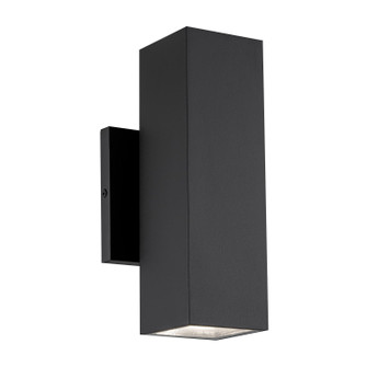 Kubular Two Light Wall Sconce in Matte Black (423|E20622MB)