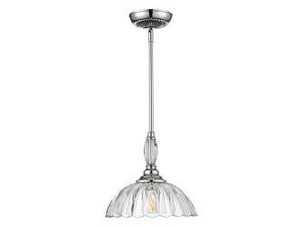 Audra One Light Pendant in Chrome (62|6952-M CH-CLR)