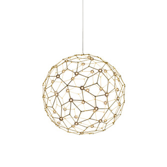 Spheris LED Pendant in Natural Brass (62|5462-16 NBS)
