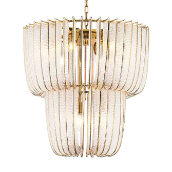 Shahi Nine Light Chandelier in Titanium Gold (62|4285-9 TG)