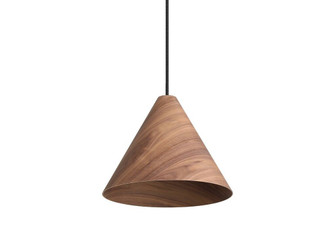 Conique One Light Pendant in Dark Walnut (62|3988-13 DWA)