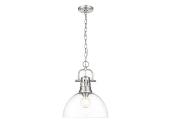 Duncan One Light Pendant in Pewter (62|3602-L PW-CLR)