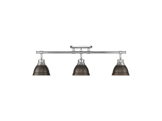 Duncan Three Light Semi-Flush Mount in Chrome (62|3602-3SF CH-RBZ)
