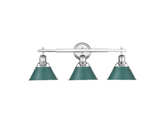 Orwell Three Light Vanity in Chrome (62|3306-BA3 CH-GN)