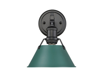 Orwell One Light Bath Vanity in Matte Black (62|3306-BA1 BLK-GN)