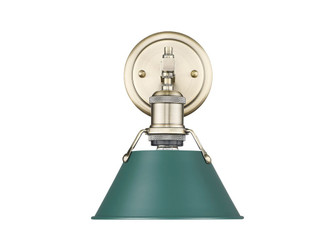 Orwell One Light Bath Vanity in Aged Brass (62|3306-BA1 AB-GN)