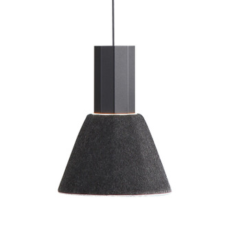 Faroe LED Pendant in Matte Black (62|3133-P8 FB-GY)