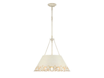 Eloise Five Light Pendant in Antique Ivory (62|0883-5P AI)
