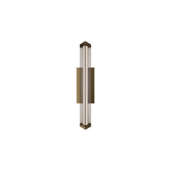Boulevard LED Wall Sconce in Aged Brass (34|WS-62518-35-AB)