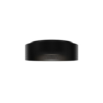 Grille LED Flush Mount in Aged Brass (34|FM-57518-27-AB)