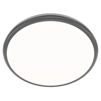 Parthenon LED Flush Mount in Black (34|FM-37515-40-BK)