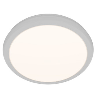 Parthenon LED Flush Mount in White (34|FM-37510-35-WT)