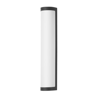 Halfpipe LED Outdoor Wall Sconce in Black (16|55514WTBK)