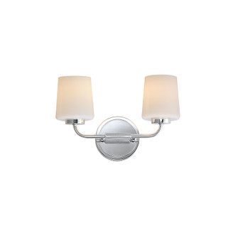 Durham Two Light Wall Sconce in Polished Chrome (16|12692WTPC)