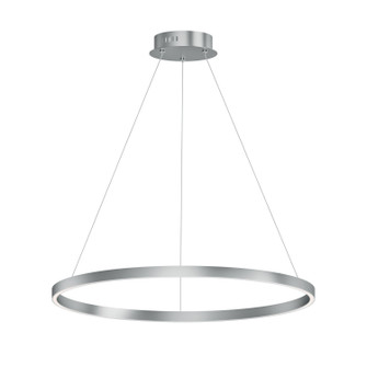 Groove 5CCT LED Pendant in Brushed Aluminum (86|E52726-AL)