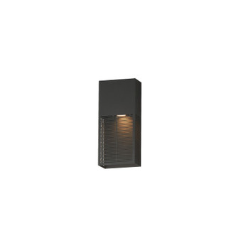 Grate LED Outdoor Wall Sconce in Architectural Bronze (86|E30392-ABZ)