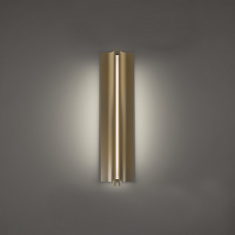 Strait LED Wall Sconce in Aged Brass (281|WS-82522-35-AB)