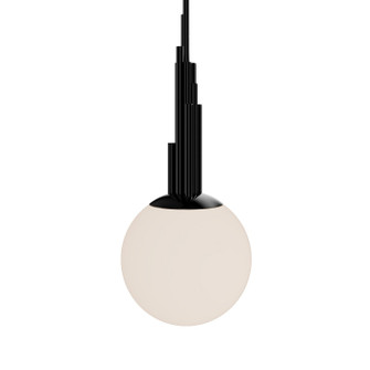 Sybil LED Pendant in Polished Black Nickel (281|PD-60510-27-NB)