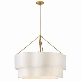 Gwen LED Chandelier in Lacquered Brass (13|47735LCB) Gwen LED Chandelier in Lacquered Brass (13|47735LCB)