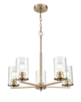 Verlana Five Light Chandelier in Modern Gold (59|2715-MG)
