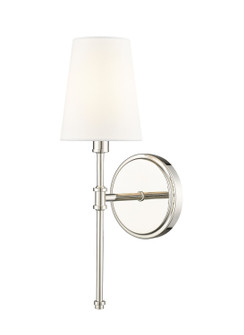 Adorra One Light Wall Sconce in Polished Nickel (59|16201-PN)