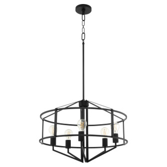 Tobin Five Light Pendant in Matte Black (19|8373-5-59)