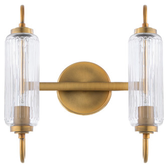Whitmire Two Light Vanity in Brushed Brass (19|5015-2-47)
