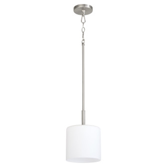 Rutherford One Light Pendant in Satin Nickel (19|3307-65)