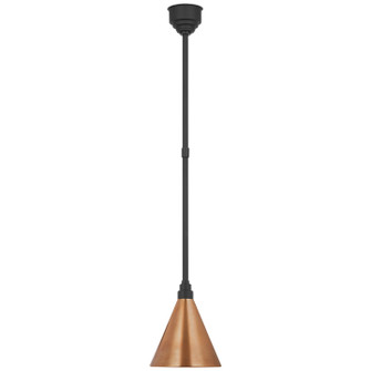 Academy Barn Light LED Pendant in Matte Black (268|TOB 5818MBK-SC)