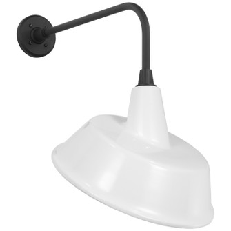 Academy Barn Light LED Barn Light in Matte Black (268|TOB 2809MBK/S4-WHT)