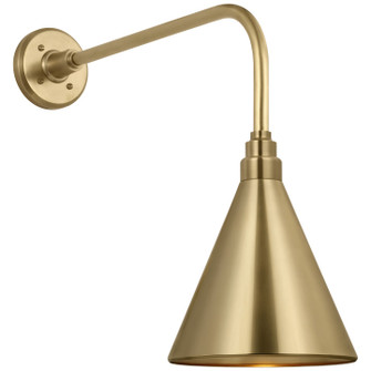 Academy Barn Light LED Barn Light in Hand-Rubbed Antique Brass (268|TOB 2809HAB/S10-HAB)