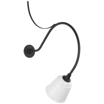 Academy Barn Light LED Barn Light in Matte Black (268|TOB 2806MBK/S5-WHT)