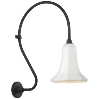 Academy Barn Light LED Barn Light in Matte Black (268|TOB 2805MBK/S9-WHT)
