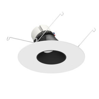 LED Adjustable Slot Retrofit in Black / Matte Powder White (167|NPR-56RSLA35XBMPW)