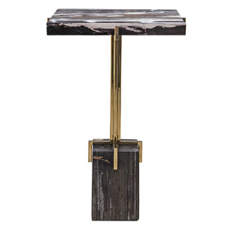 Rowman Accent Table in Gold (52|50109)